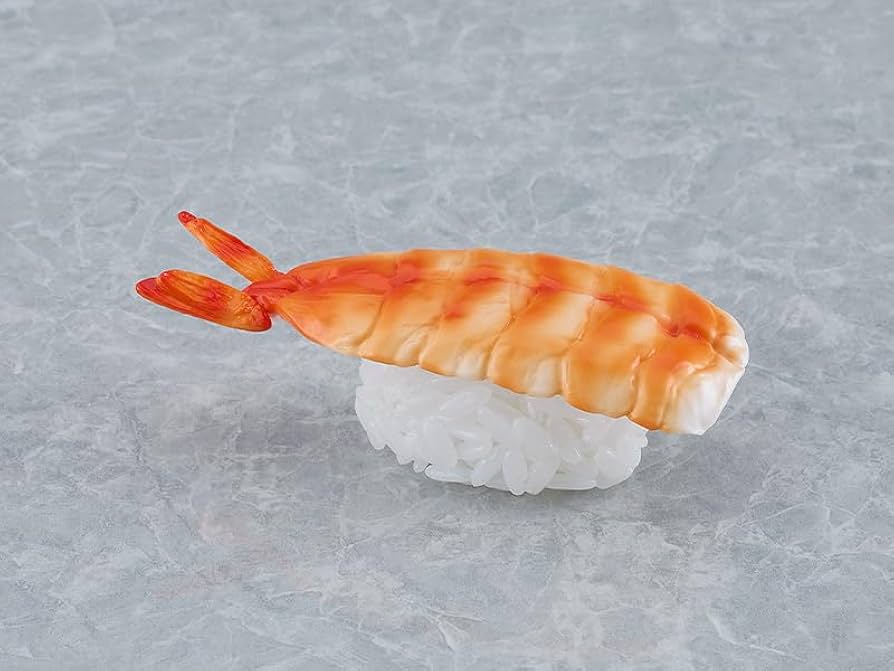 Amazon | 秋東(Syuto) 寿司プラモ 海老 1/1スケール 組み立て式